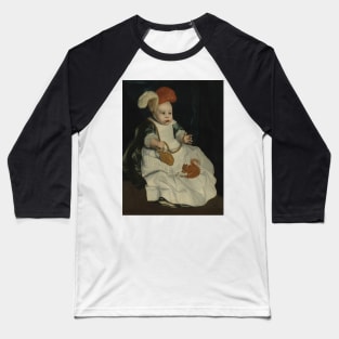 Portrait of a Child with a Red Squirrel Pieter van Lint Baseball T-Shirt